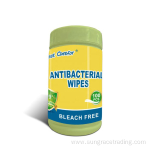 NDC passed 250 CT big roll alcohol free disinfecting wet wipes